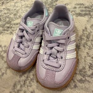 Adidas Kids Lavender Sneakers